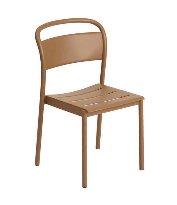 Muuto  Muuto Linear Steel Side Chair Burnt Orange