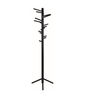 Artek - Clothes Tree 160 black lacquered - black