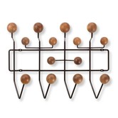 Vitra - Hang It All coatrack chocolate, walnut