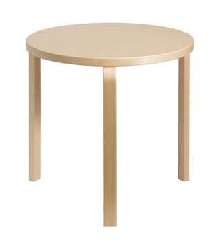 Artek - Aalto Table round 90B berken Ø75