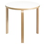 Artek - Aalto Table round 90B wit laminaat