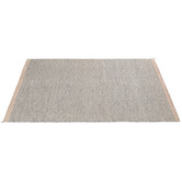 Muuto - Ply Rug black - white