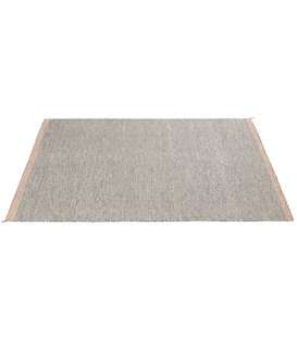 Muuto - Ply Vloerkleed zwart/ wit