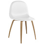 Gubi 3D Dining Chair white shell, oak legs , set of 4 / Sale