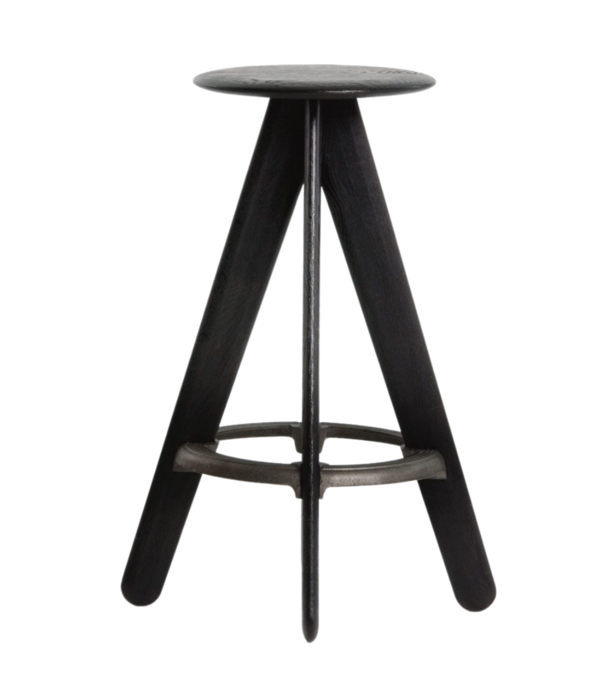 Tom Dixon  Tom Dixon - Slab bar stool oak H76 cm.