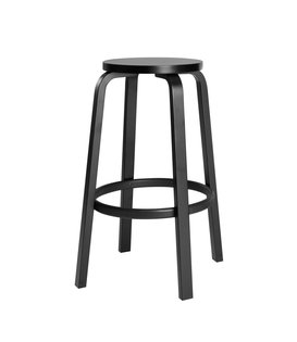 Artek - Bar Stool 64 Black Birch