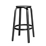 Artek - Bar Stool 64 Black Birch