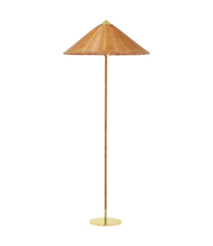 Tynell 9602 Floor Lamp Wicker Willow