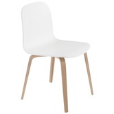 Muuto Visu Wood Dining Chair oak/white shell