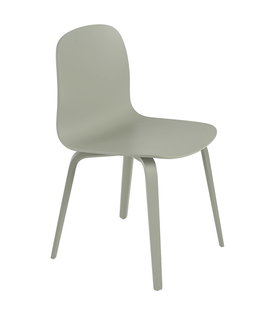 Muuto - Visu stoel wood - dusty groen