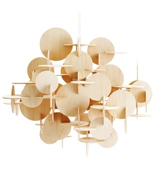 Normann Copenhagen - Bau pendant lamp large nature