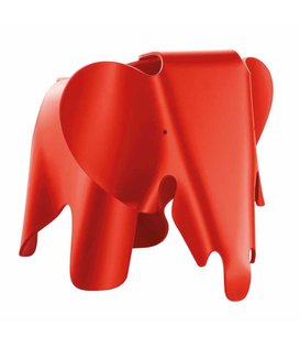 Vitra - Eames Elephant kruk poppy rood