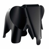 Vitra Eames Elephant Kruk black RE