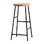 Hay - Cornet Bar Stool 65Cm Oiled Oak - Base Black