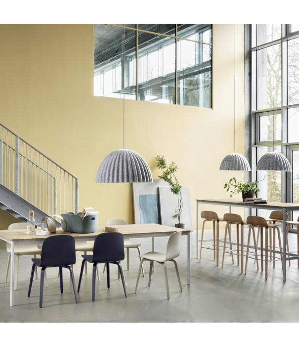 Muuto  Muuto Visu Stoel Wood midnight blue