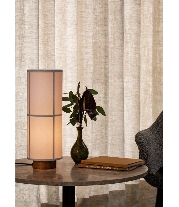 Audo Audo - Harbour Column Dining Table off white marble