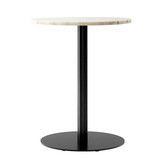 Audo - Harbour Column Dining Table off white marble