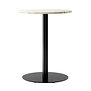 Audo - Harbour Column Dining Table off white marble