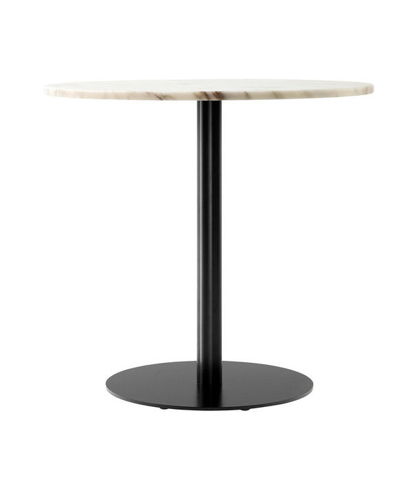 Audo Audo - Harbour Column Dining table off white marble