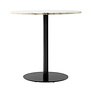 Audo - Harbour Column Dining table off white marble