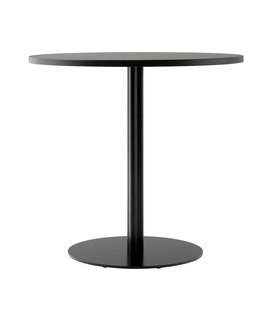 Audo - Harbour Column Dining  table black oak Ø80