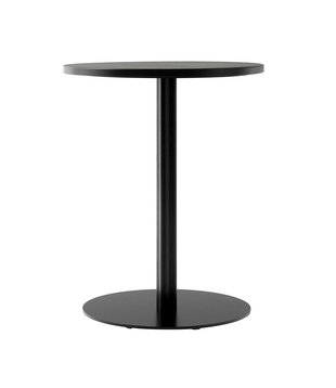 Audo - Harbour Column Dining Table black oak Ø60