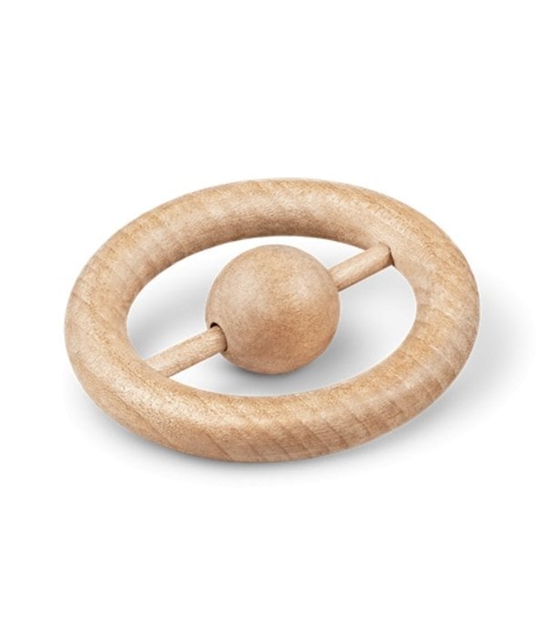 Kay Bojesen  Rattle - baby ratel beuken