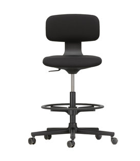 Vitra - Rookie High bureaustoel zwart