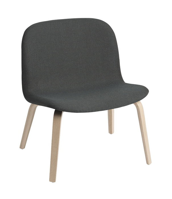 Muuto  Muuto - Visu Lounge Stoel - Gestoffeerd Fiord 991