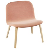 Muuto - Visu lounge chair steelcut trio 515 - base oak