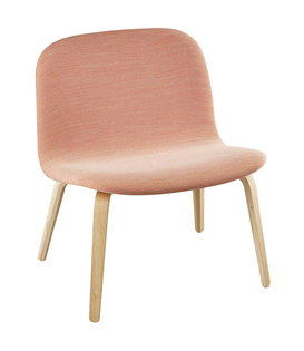 Muuto - Visu lounge chair steelcut trio 515 - base oak