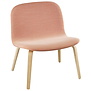 Muuto - Visu lounge chair steelcut trio 515 - base oak