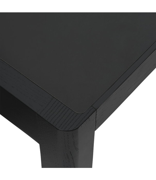 Muuto  Muuto Workshop Table black, black lino 140cm