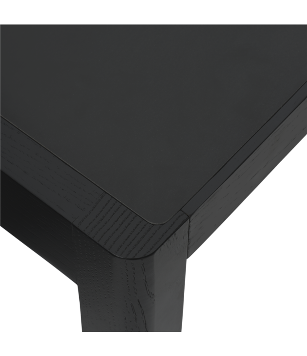 Muuto  Muuto - Workshop table black lino - 200 x 92