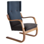 Artek - Lounge Chair 401 Turquoise/Bruin