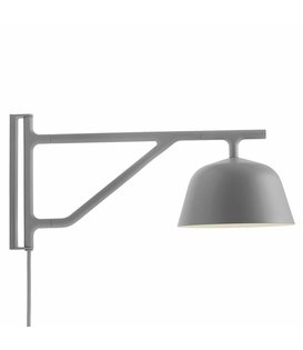 Muuto - Ambit wall lamp grey