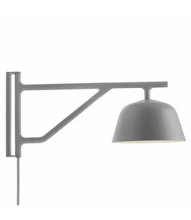 Muuto Ambit Wandlamp grijs