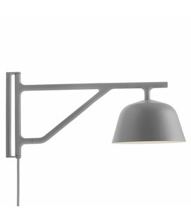 Muuto - Ambit wandlamp grijs