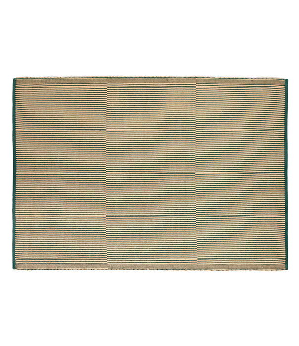 Hay  Hay - Tapis rug black and green