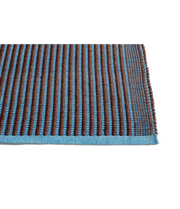 Hay  Tapis Tapijt Kastanje - Blauw