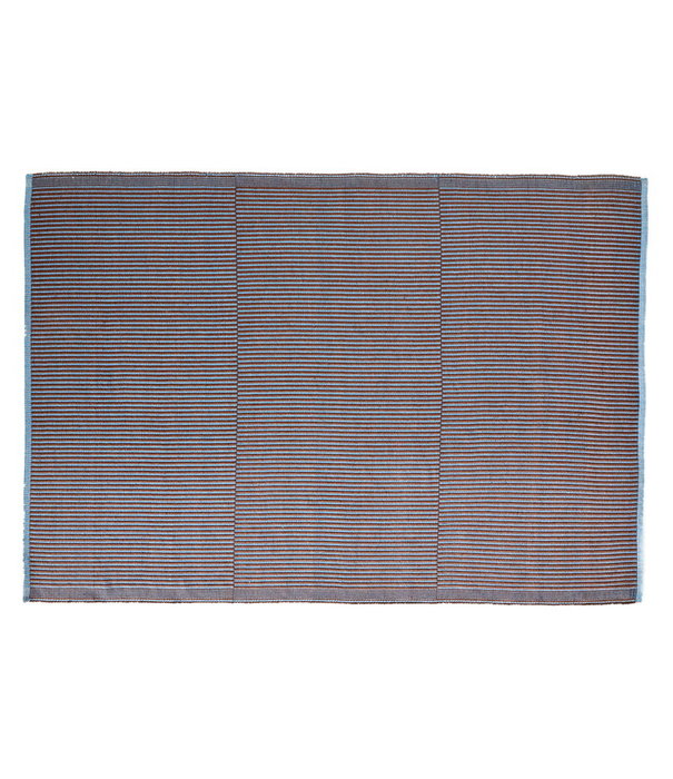 Hay  Tapis Tapijt Kastanje - Blauw