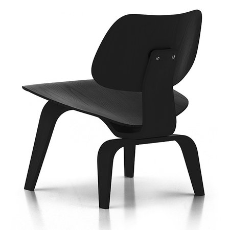 VITRA Eames Lcw Lounge Chair Black Ash