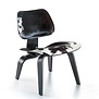 Vitra - Eames LCW Calf's Skin lounge stoel essen,  zwart/wit