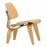 Vitra - Eames LCW lounge stoel naturel essen
