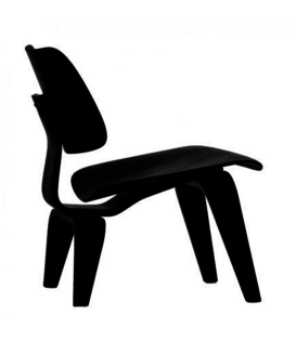 LCW Lounge Chair black ash