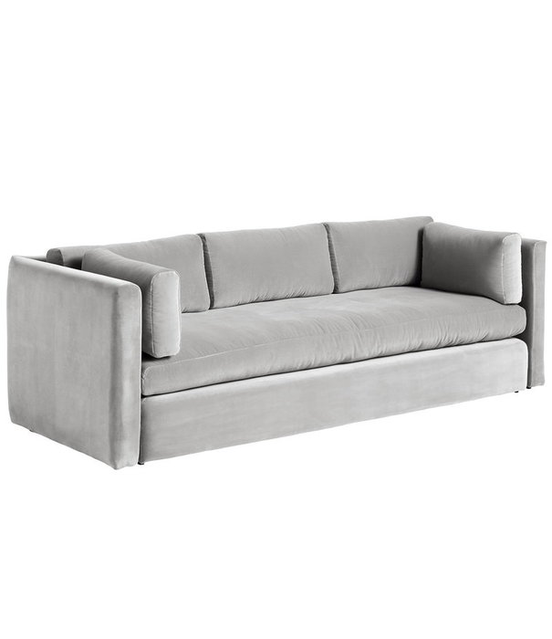 Hay  Hay - Hackney 3-seater Sofa Lola warm grey velours