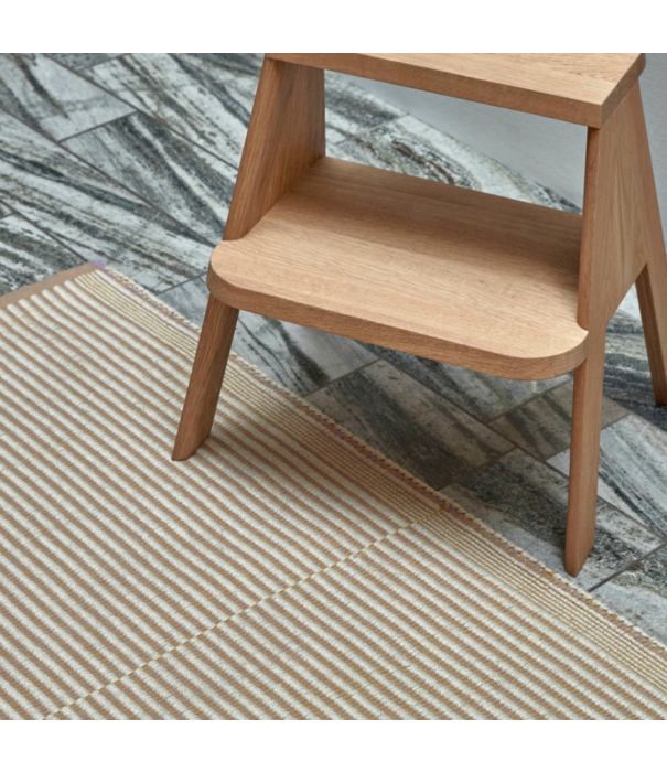 Hay  Tapis Tapijt Kastanje - Blauw