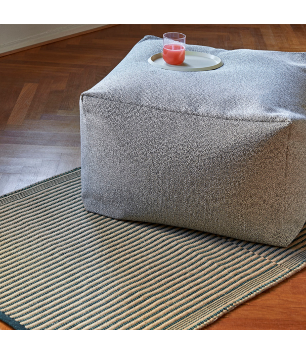 Hay  Tapis Tapijt Kastanje - Blauw