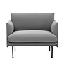 Muuto - Outline Chair steelcut trio 133 grey