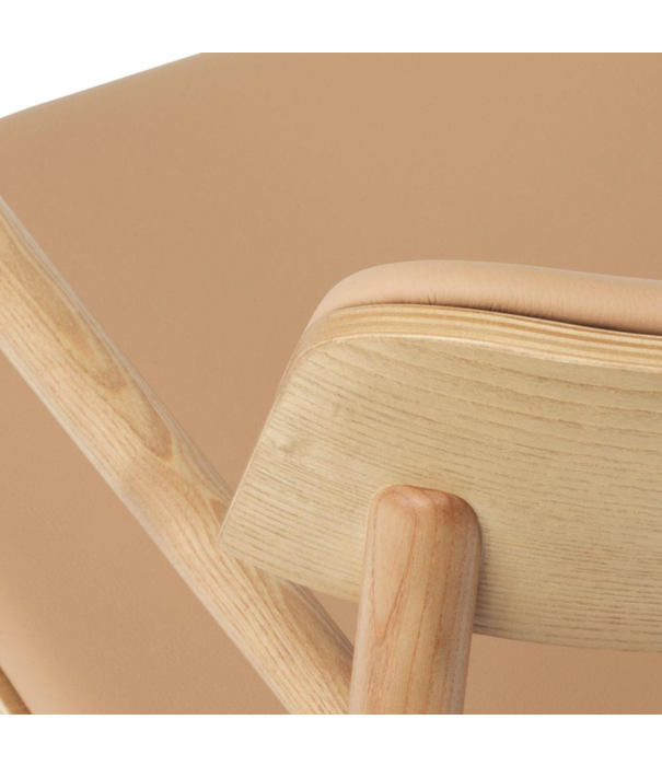 Normann Copenhagen  Normann Copenhagen -Timb Lounge Armchair Tan - Camel Leather